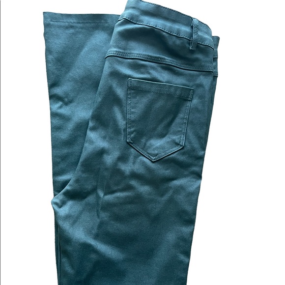 Fashion Nova Pants - Faux leather green pants